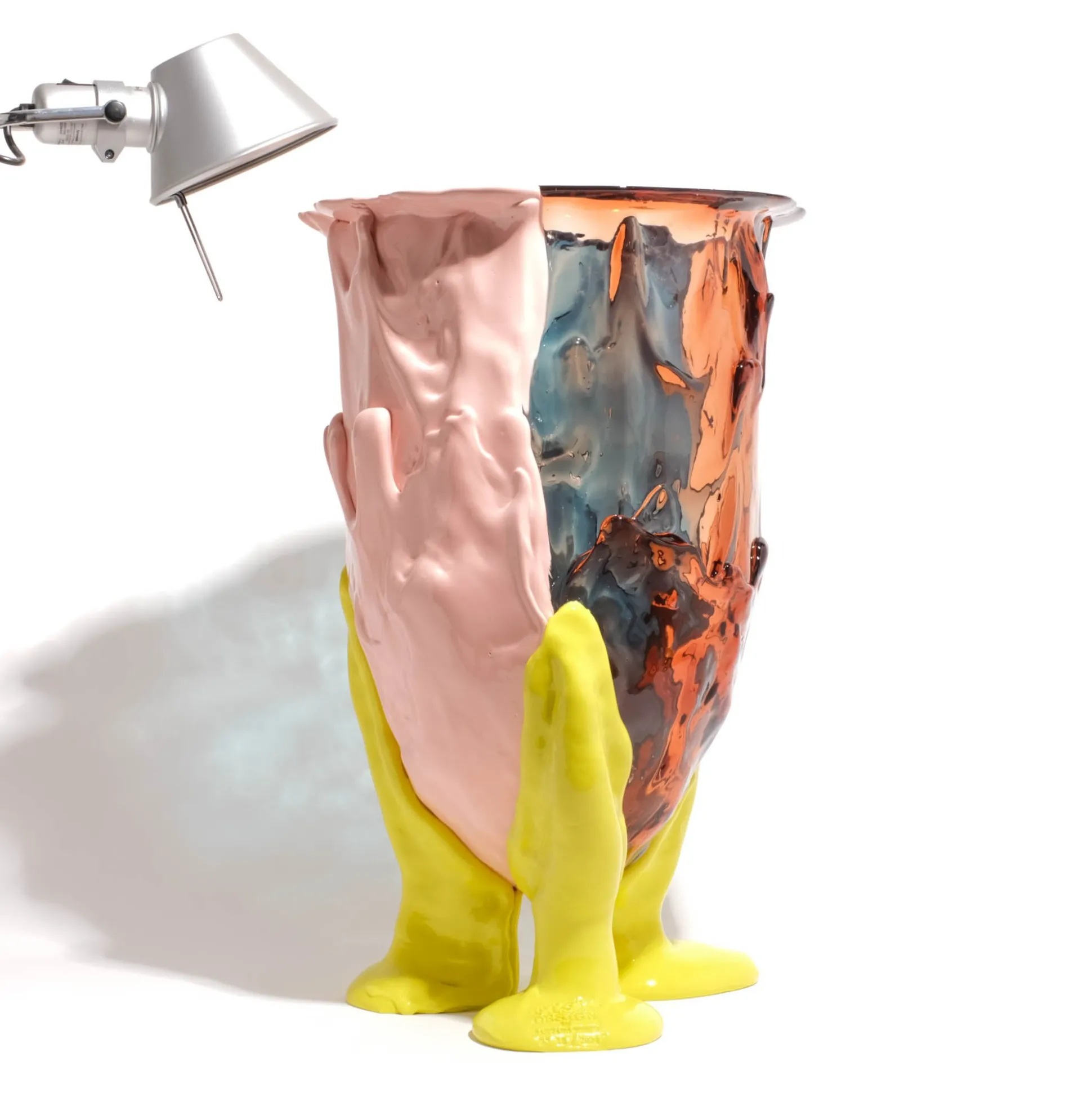 amazonia_vase__aqua_light_9.webp Amazonia Vase - Aqua, Light Ruby, Salmon, Fluo Yellow