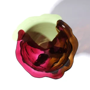 Amazonia Vase - Mint, Brown, Fuchsia, Pink