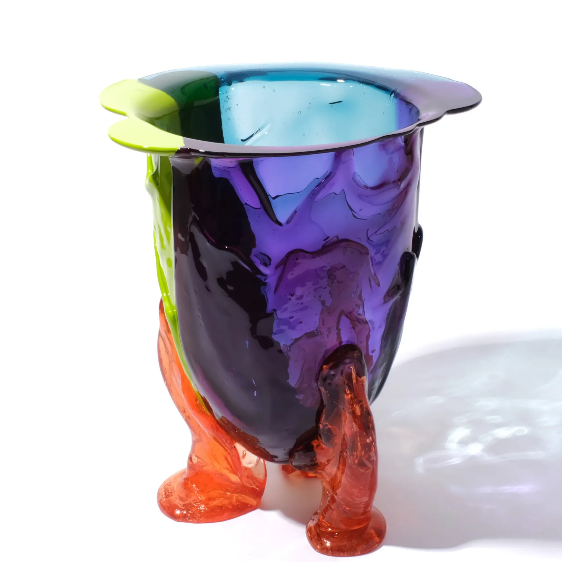 amazonia_vase__purple_lim_5.webp Amazonia Vase - Purple, Lime, Aqua, Light Ruby