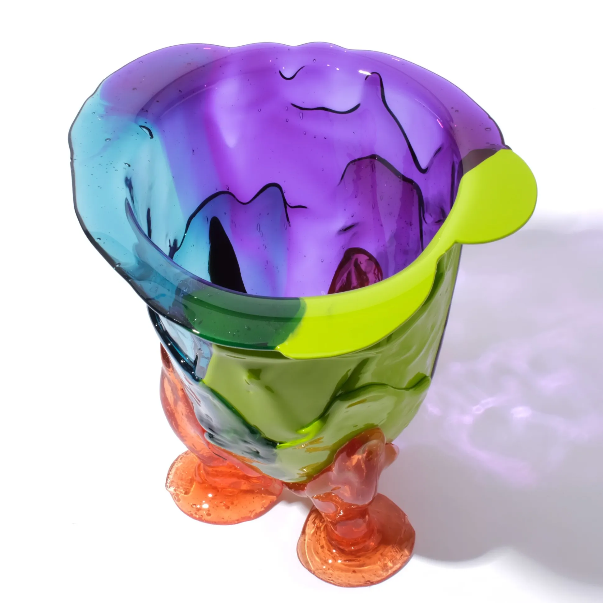 amazonia_vase__purple_lim_7.webp Amazonia Vase - Purple, Lime, Aqua, Light Ruby