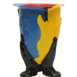 Amazonia Vase - Red, Yellow, Blue, Black