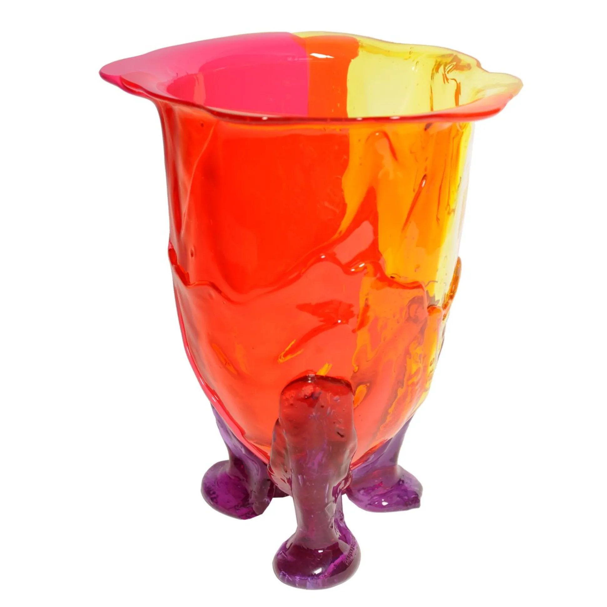 amazonia_vase__yellow_ora_0.webp Amazonia Vase - Yellow, Orange, Fuchsia, Lilac