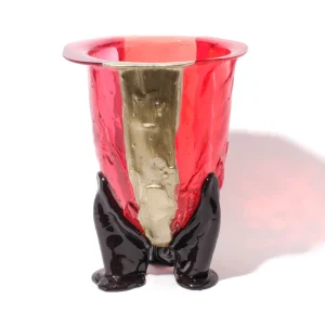 Amazonia Vase Extra Colour - Dark Salmon, Pink, Bronze, Red, Aubergine