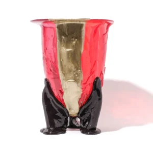 Amazonia Vase Extra Colour - Dark Salmon, Pink, Bronze, Red, Aubergine