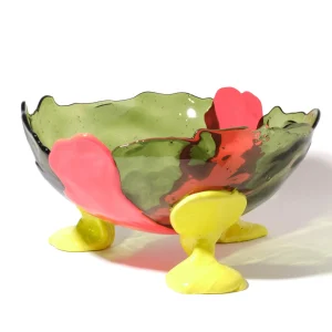 Big Collina Vase Extra Colour - Sorbet, Bottle Green, Fluo Yellow