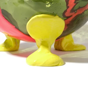 Big Collina Vase Extra Colour - Sorbet, Bottle Green, Fluo Yellow