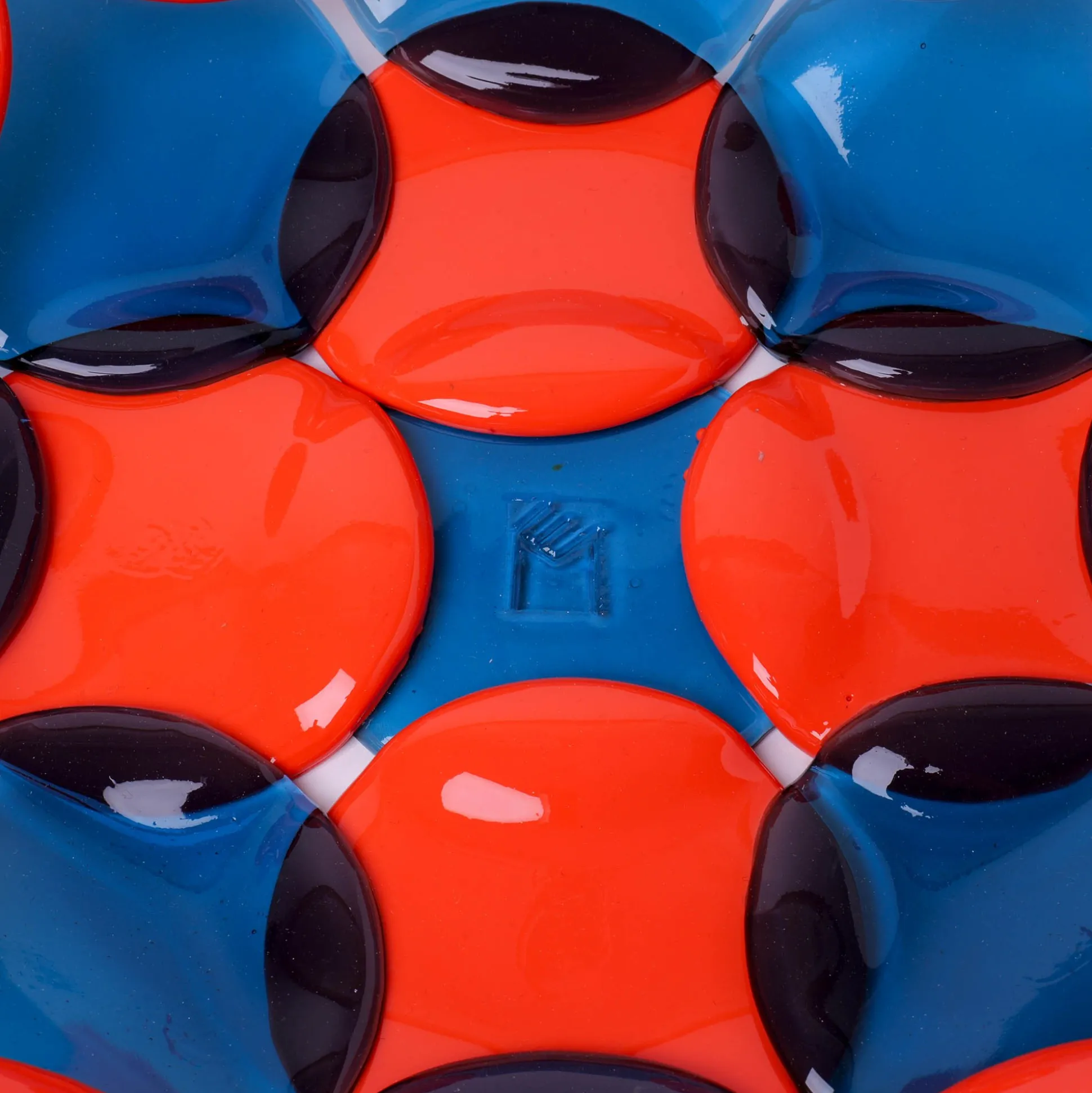 circle_basket__clear_ligh_4.webp Circle Basket - Clear Light Blue, Matt Pastel Orange