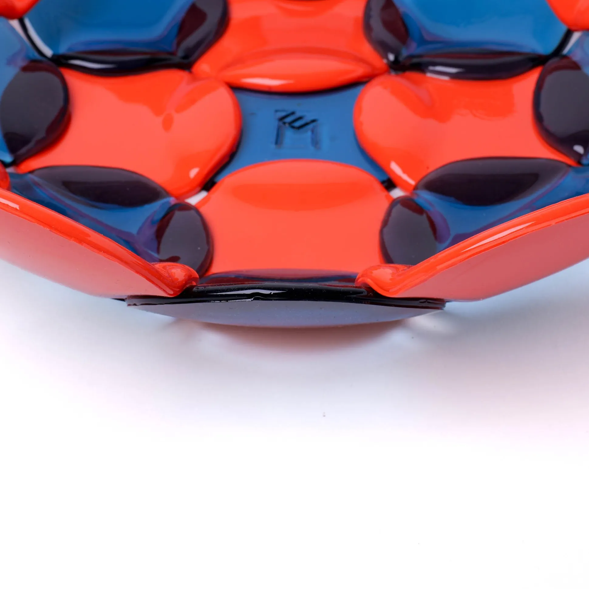 circle_basket__clear_ligh_5.webp Circle Basket - Clear Light Blue, Matt Pastel Orange