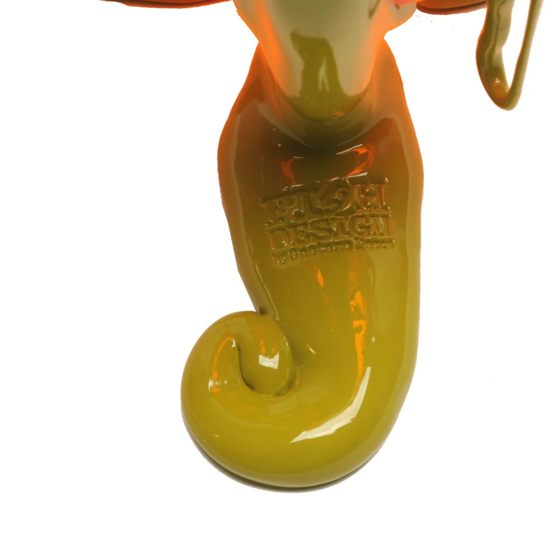 clear_special_vase__clear_8.webp Clear Special Vase - Clear Orange, Matt Dusty Green