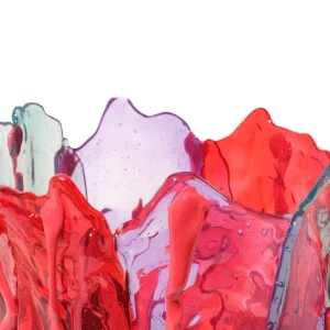 Clear Special Vase Extra Colour - Aqua, Red, Lilac, Matt Sorbet