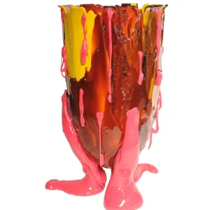 Clear Special Vase Extra Colour - Matt Warm Yellow, Dark Ruby, Clear Pink, Matt Fuchsia