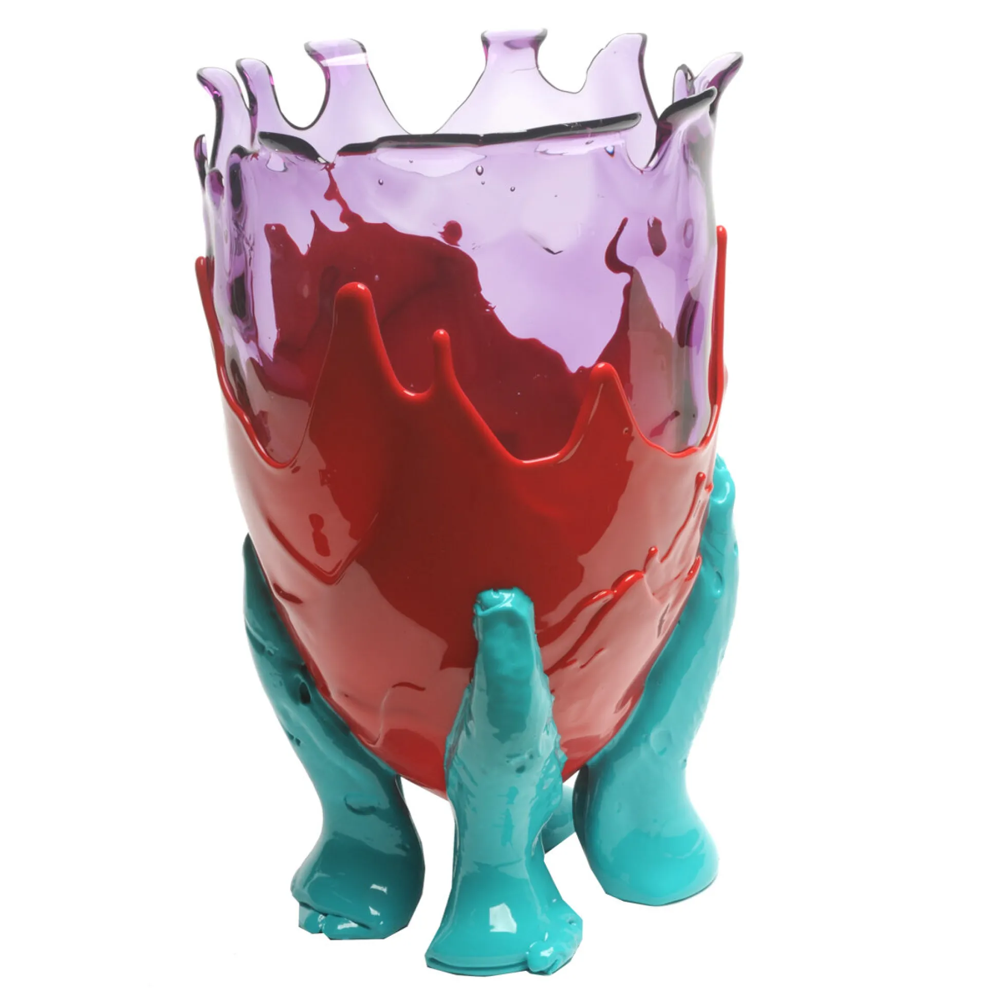 clear_vase_extra_colour___1-2.webp Clear Vase Extra Colour - Clear Lilac, Matt Red And Turquoise