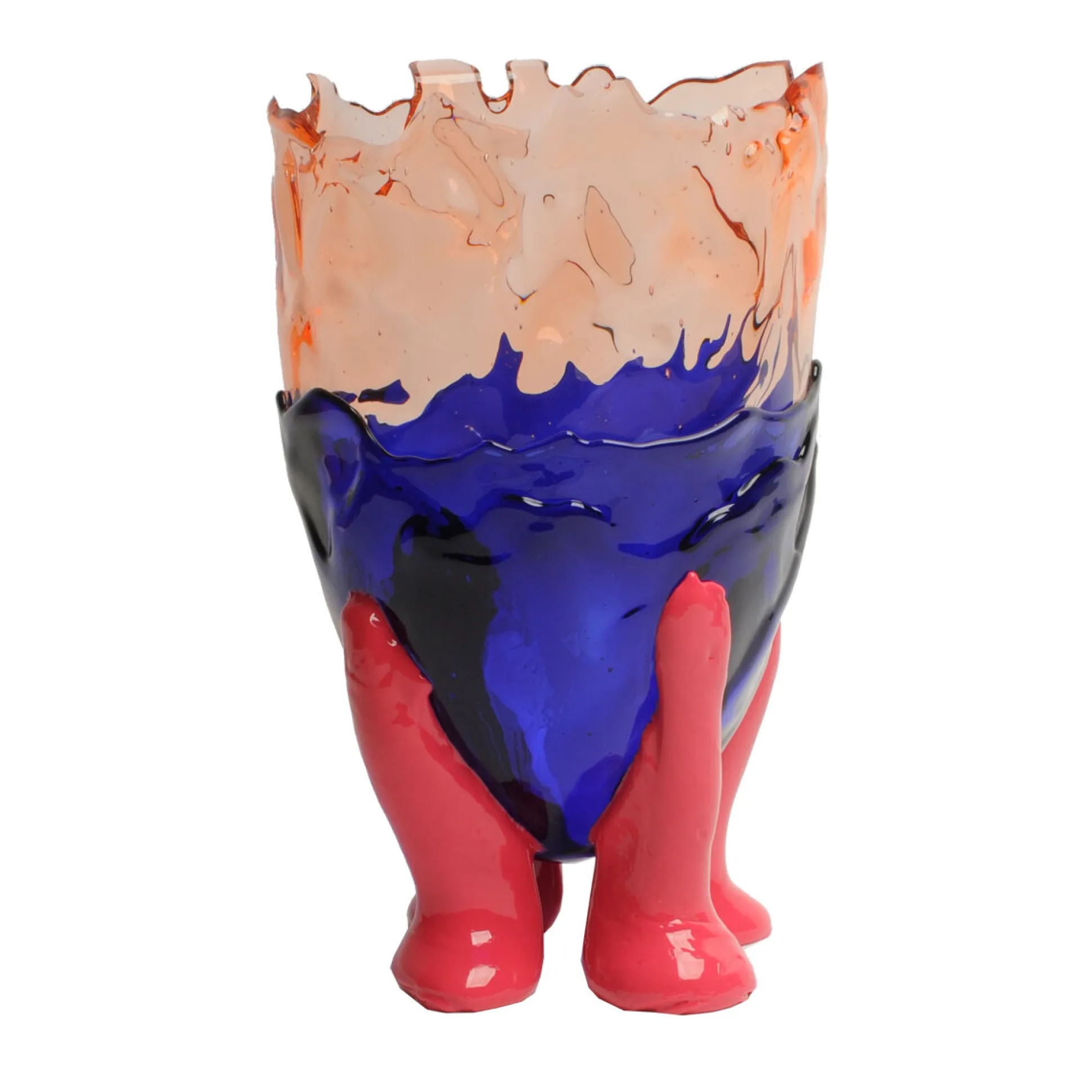 clear_vase_extra_colour___2-6.webp Clear Vase Extra Colour - Clear Pink, Blue, Matt Fuchsia