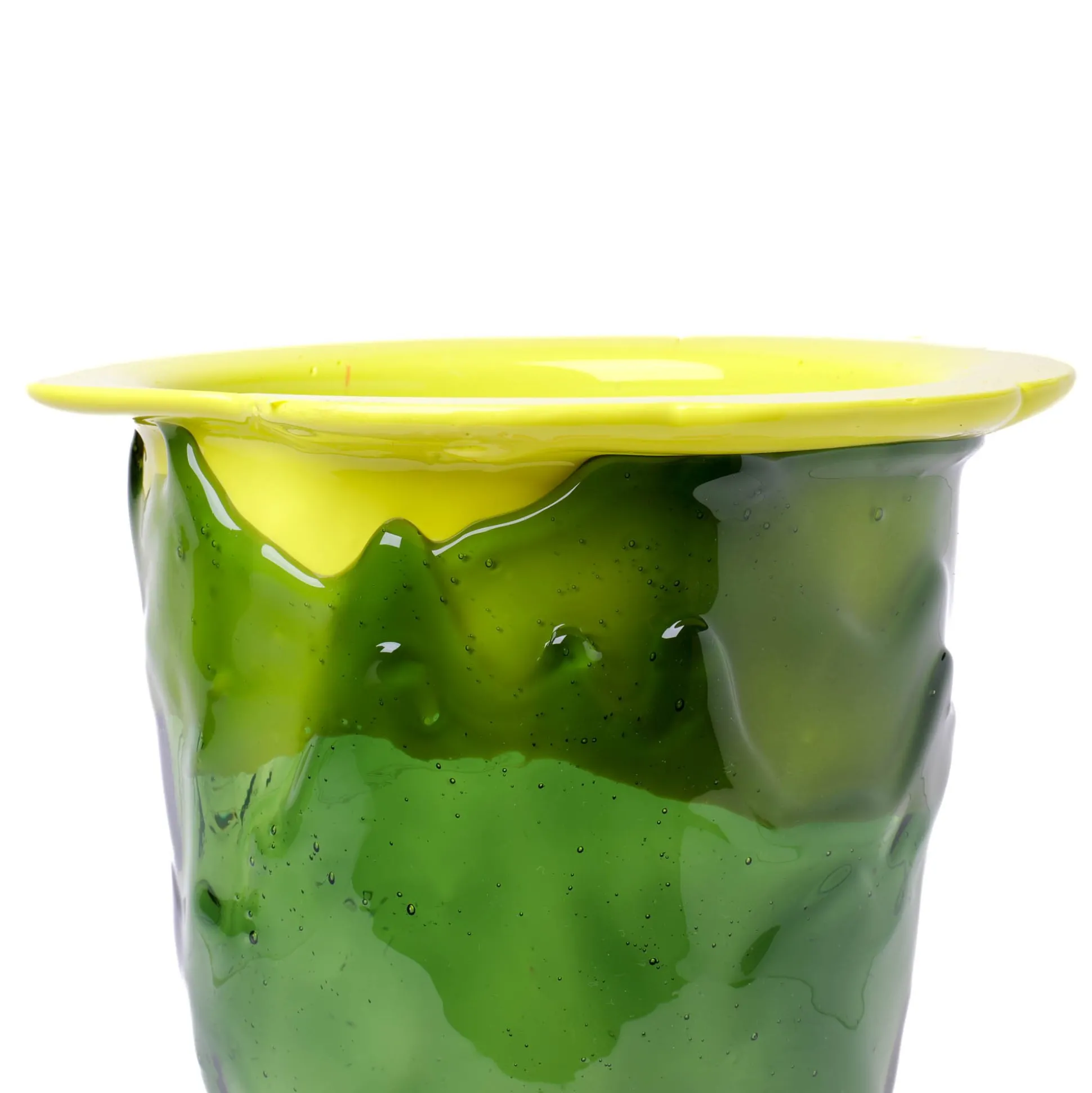 flower_vase__fluo_yellow__5.webp Flower Vase - Fluo Yellow, Clear Bottle Green, Fuchsia