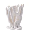 Indian Summer Vase - Clear, Matt White