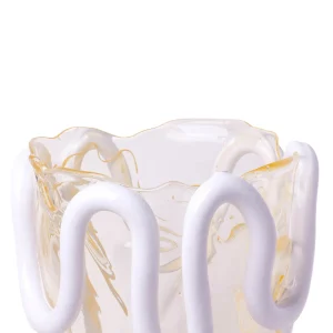Indian Summer Vase - Clear, Matt White