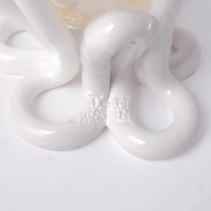 Indian Summer Vase - Clear, Matt White