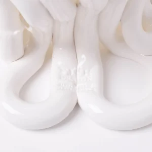 Indian Summer Vase - Clear, Matt White