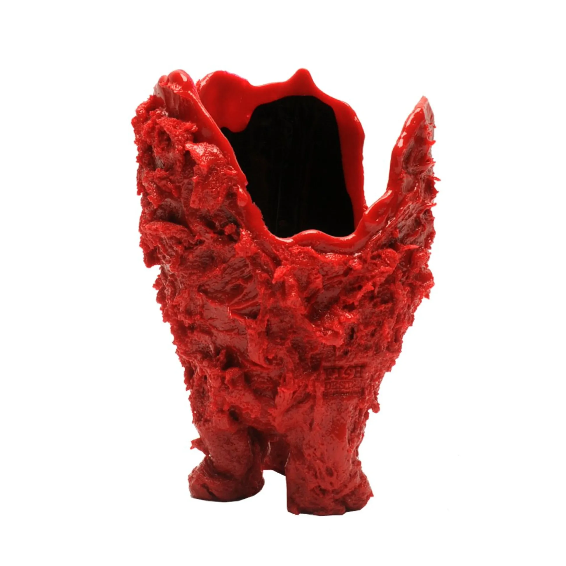 lava_vase__matt_red_black_1.webp Lava Vase - Matt Red, Black