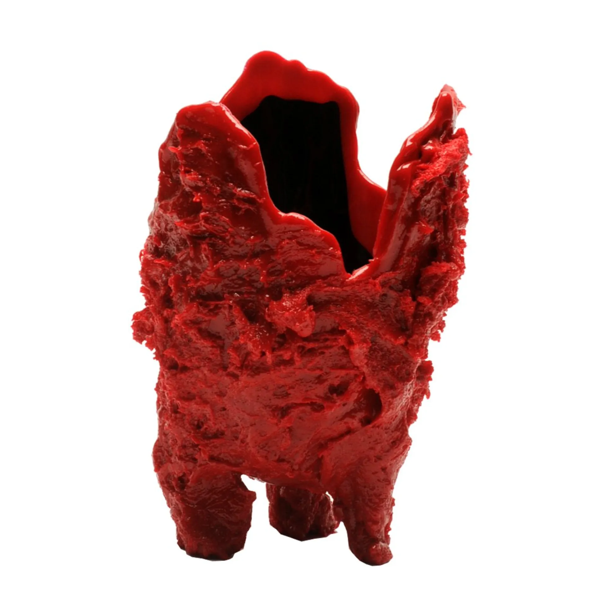 lava_vase__matt_red_black_2.webp Lava Vase - Matt Red, Black
