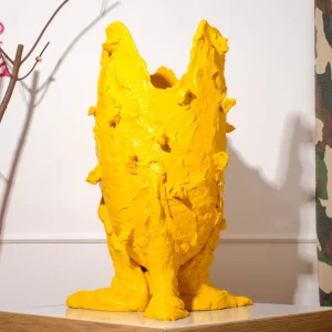 Lemon Special Vase - Matt Yellow