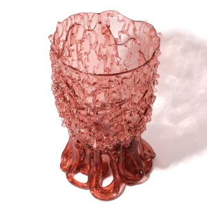 Medusa Vase - Clear Antique Pink