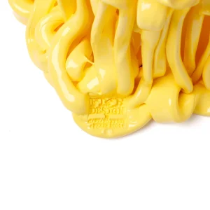 Medusa Vase - Matt Pastel Yellow