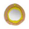 Mirror - Clear Antique Pink, Fluo Yellow