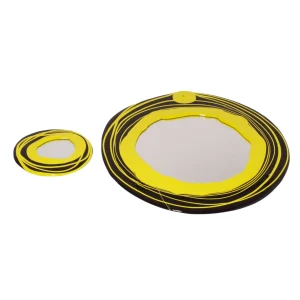 Mirror - Matt Aubergine, Fluo Yellow