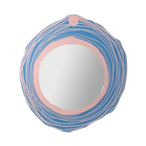 Mirror - Matt Blue, Salmon