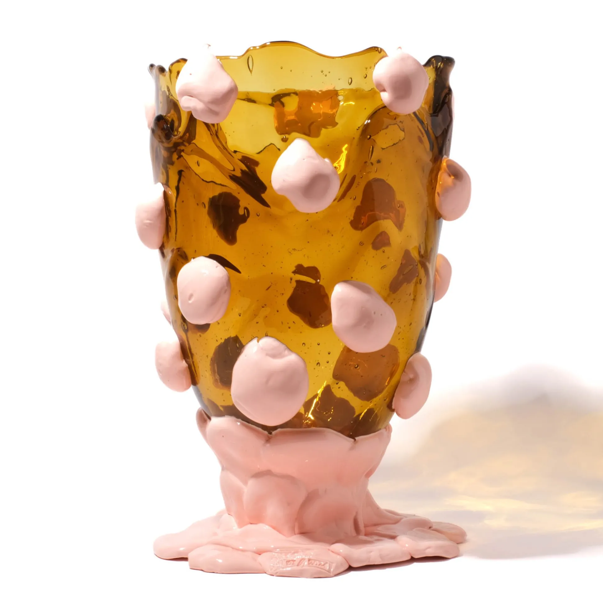 nugget_vase__amber_salmon_0.webp Nugget Vase - Amber, Salmon