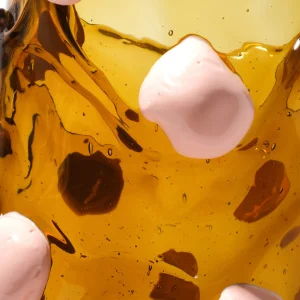Nugget Vase - Amber, Salmon