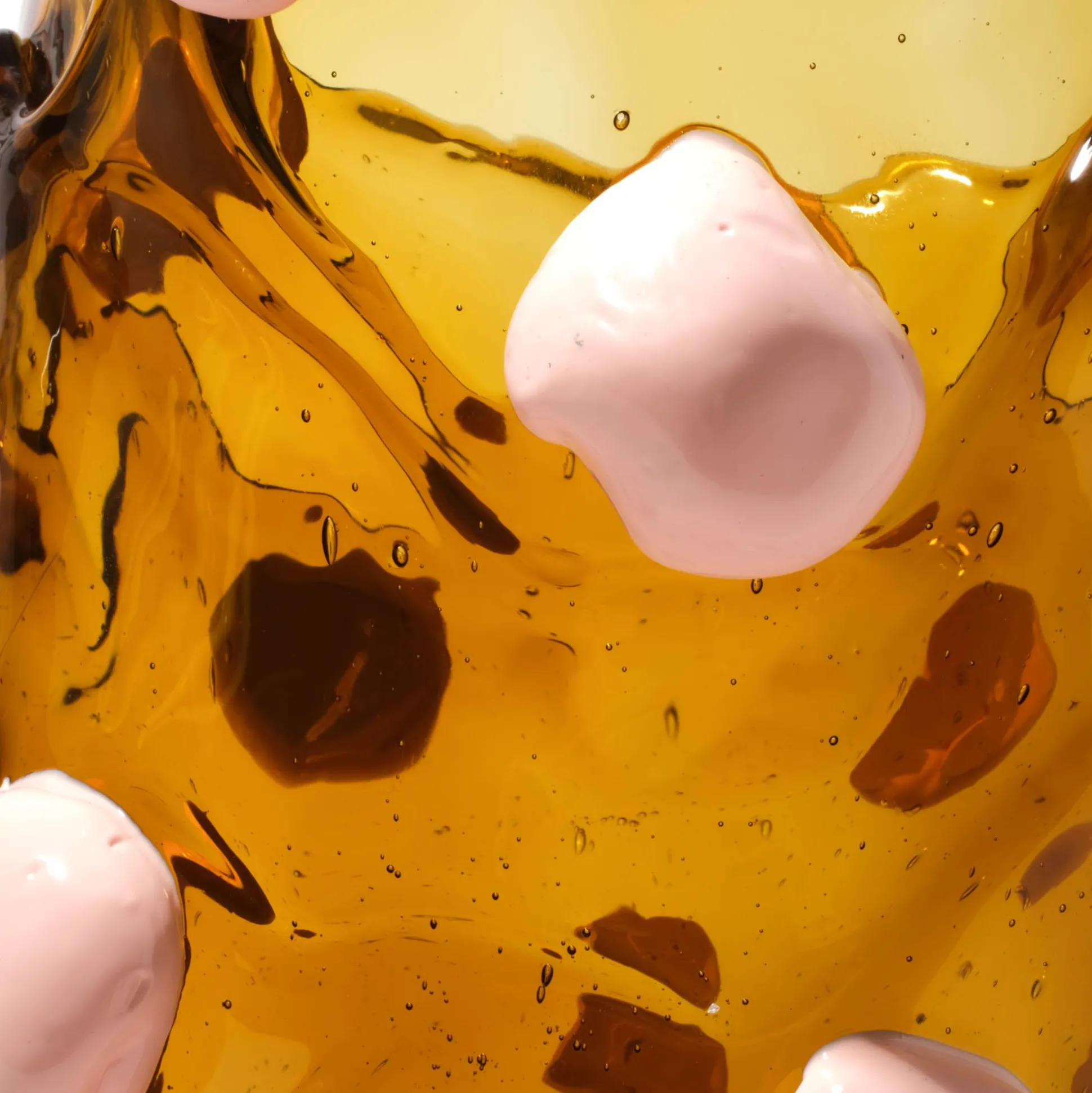 nugget_vase__amber_salmon_5.webp Nugget Vase - Amber, Salmon