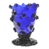 Nugget Vase - Clear Blue