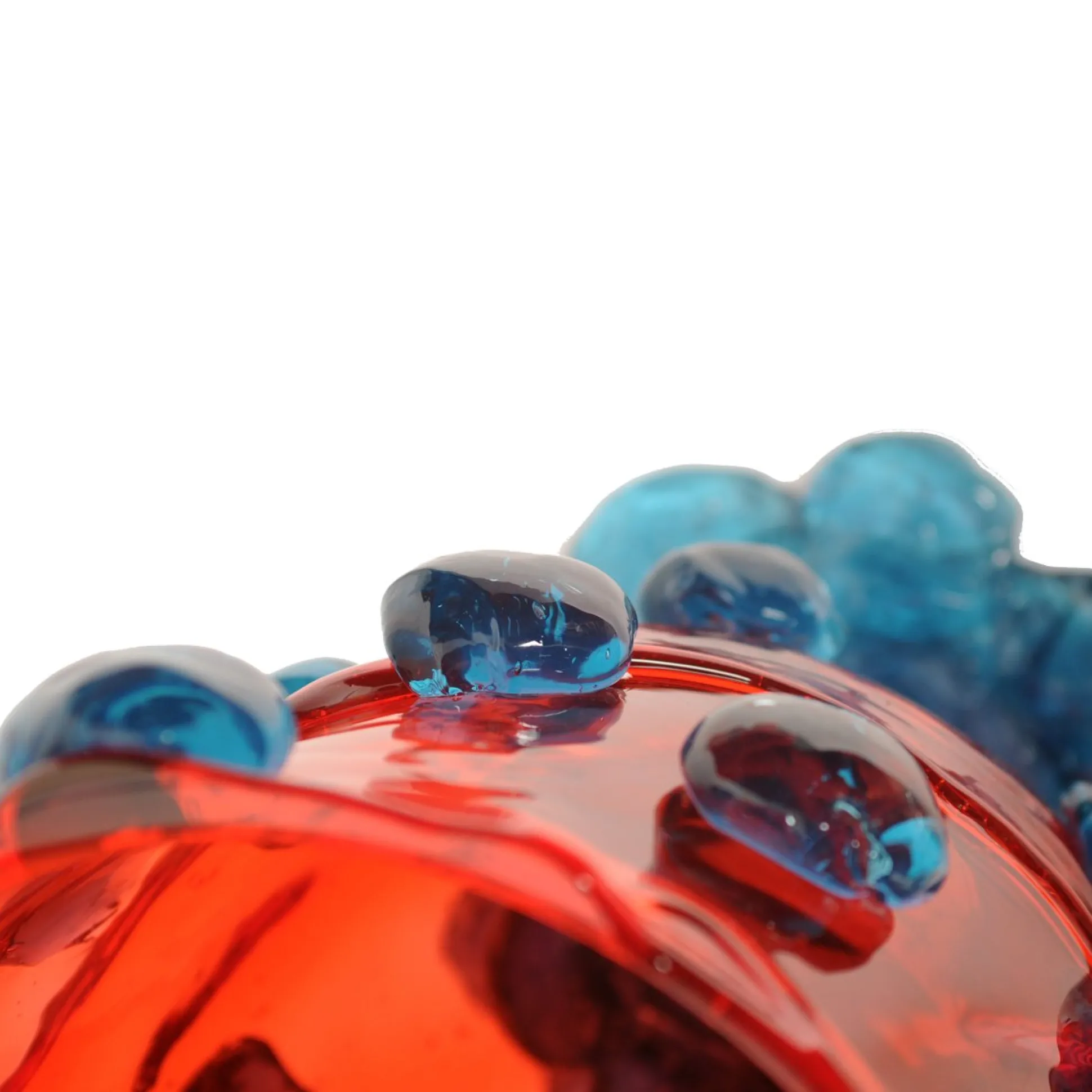 nugget_vase__red_light_bl_4.webp Nugget Vase - Red, Light Blue