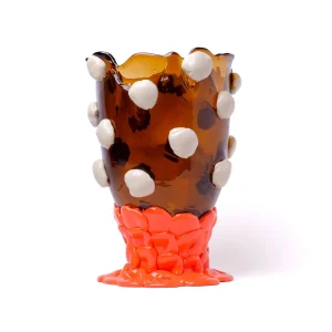 Nugget Vase Extra Colour - Clear Brown, Matt Champagne, Pastel Orange