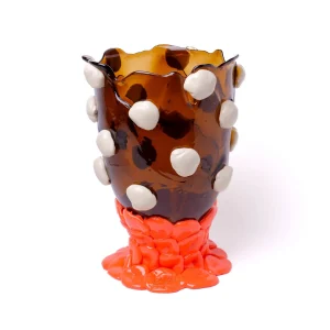 Nugget Vase Extra Colour - Clear Brown, Matt Champagne, Pastel Orange