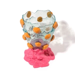 Nugget Vase Extra Colour - Aqua, Ochre, Fuchsia