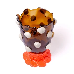 Nugget Vase Extra Colour - Clear Brown, Matt Champagne, Pastel Orange