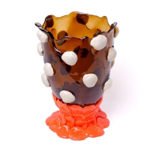 Nugget Vase Extra Colour - Clear Brown, Matt Champagne, Pastel Orange