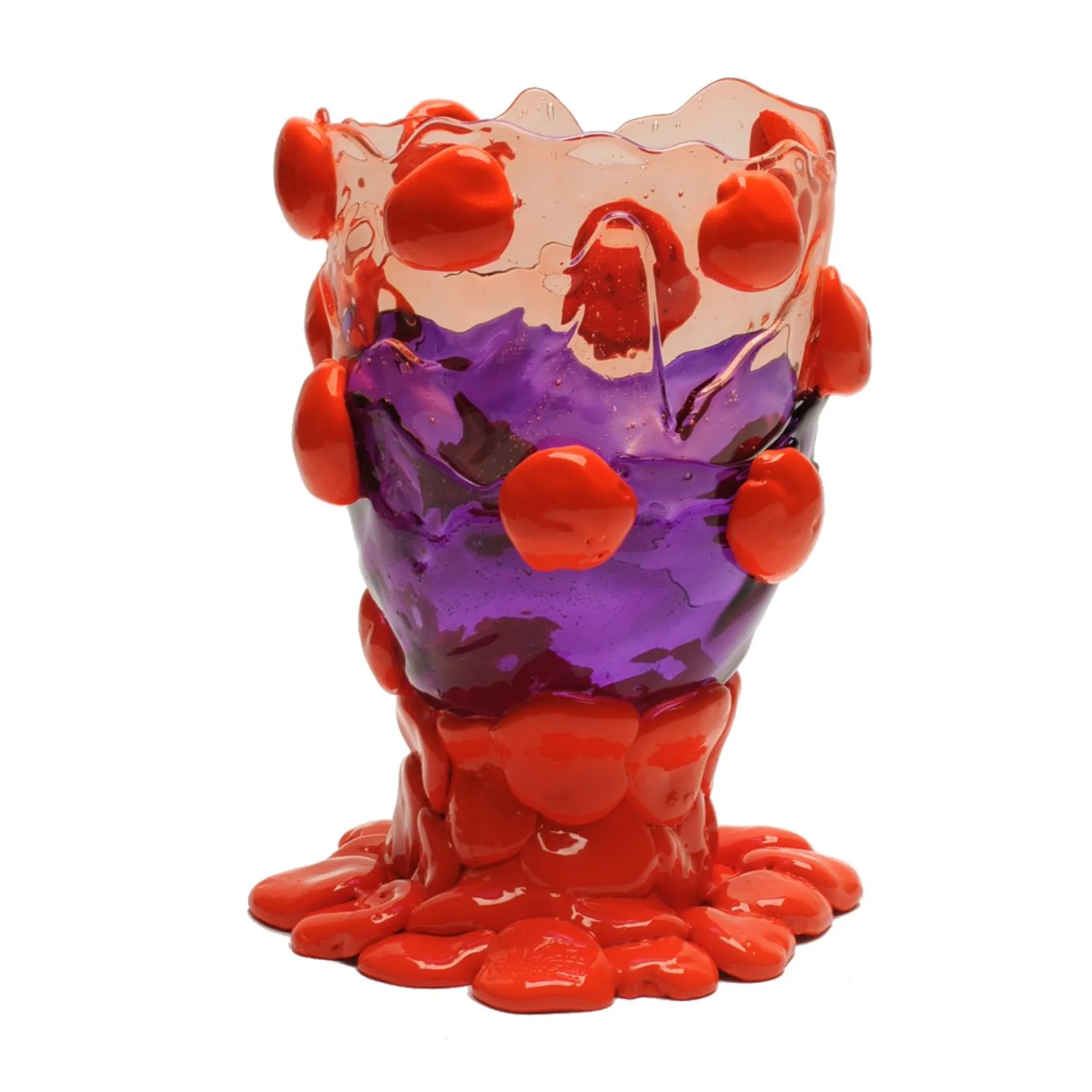 nugget_vase_extra_colour__5-3.webp Nugget Vase Extra Colour - Light Ruby, Purple, Orange