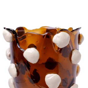 Nugget Vase Extra Colour - Clear Brown, Matt Champagne, Pastel Orange