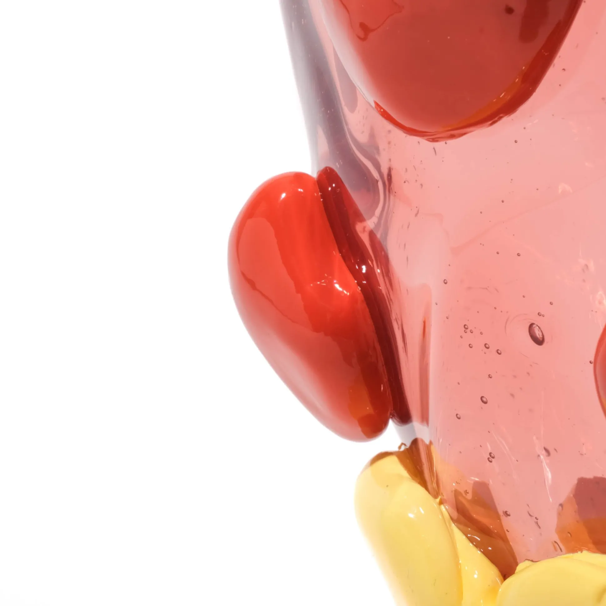 nugget_vase_extra_colour__7-2.webp Nugget Vase Extra Colour - Light Fuchsia, Rusty Brown, Pastel Yellow