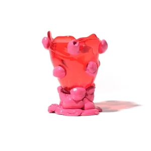 Nugget  XS - Clear Red And Matt Fuchsia