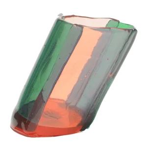 Pisa Vase S - Clear Pink, Green