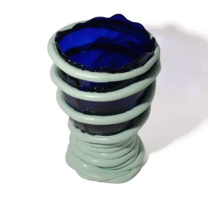 Pompitu I Vase - Blue, Aqua