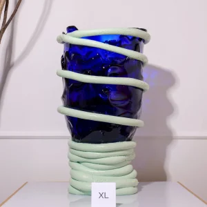 Pompitu I Vase - Blue, Aqua