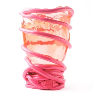 Pompitu I Vase - Light Ruby, Fuchsia