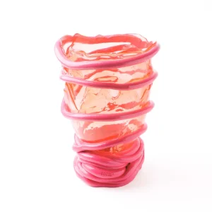 Pompitu I Vase - Light Ruby, Fuchsia