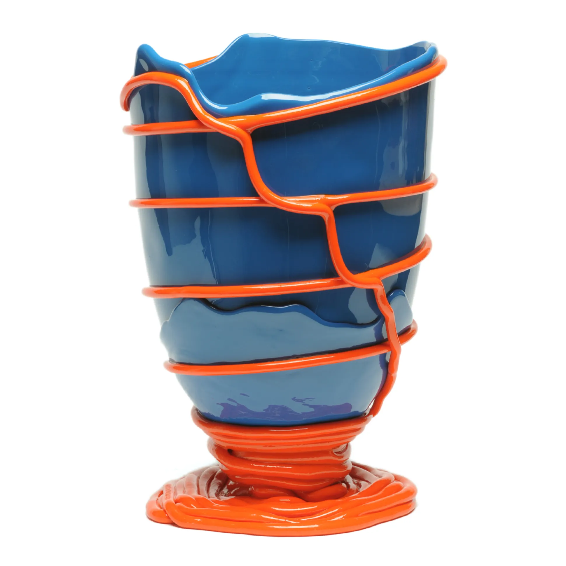 pompitu_ii_vase__blue_nav_0.webp Pompitu II Vase - Blue Navy, Matt Orange